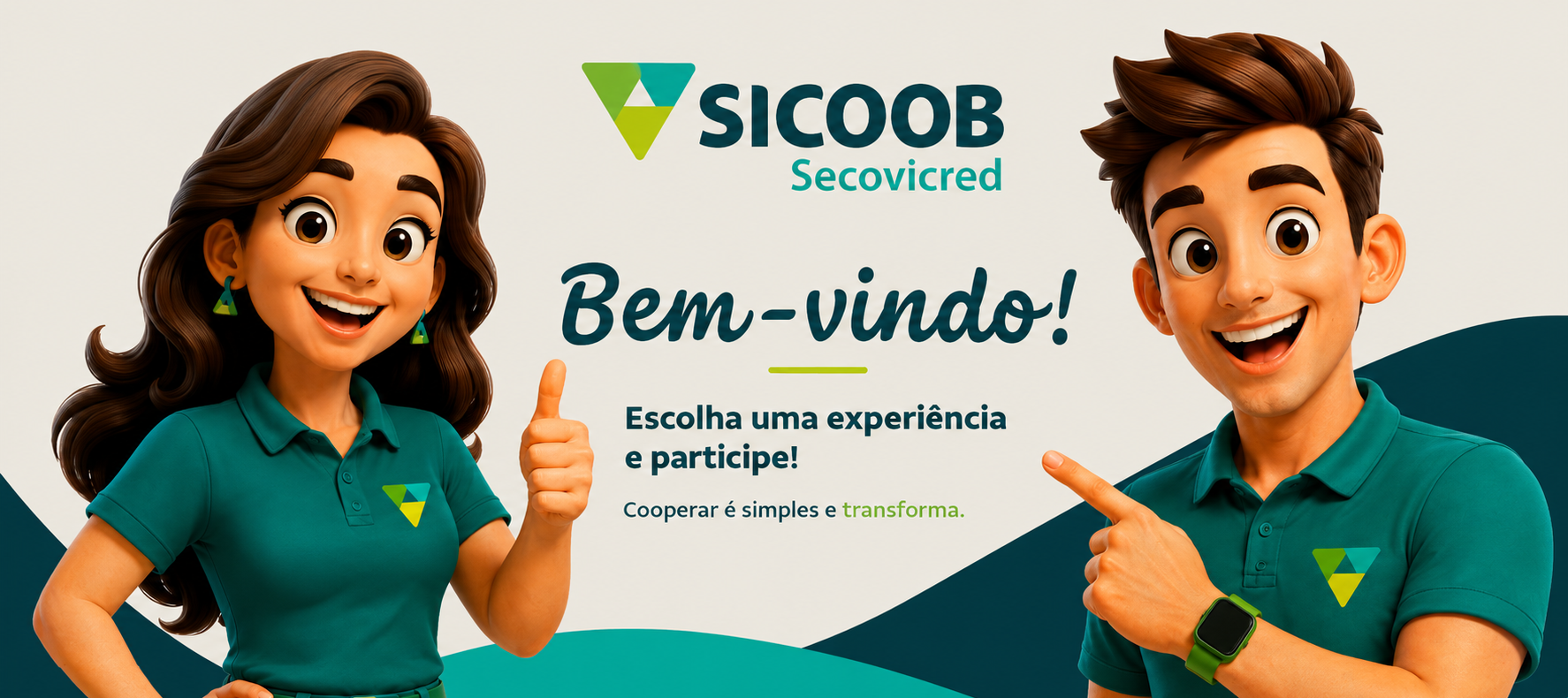 Header principal da tela inicial